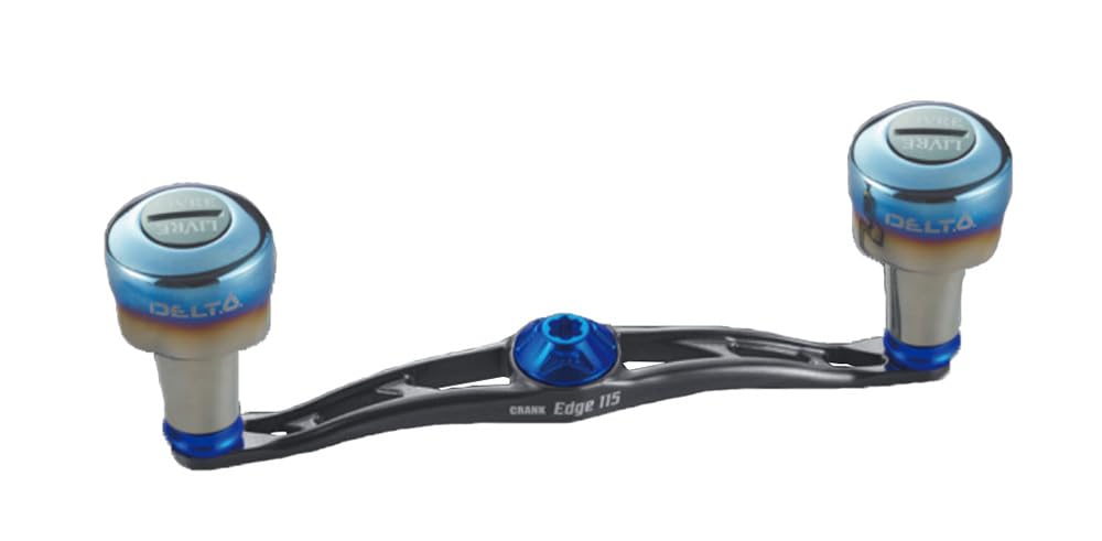 LIVRE 11298 Ручка с изгибом 115 Daiwa Сине-серая Леворукая & FLDE115-D27-GMB