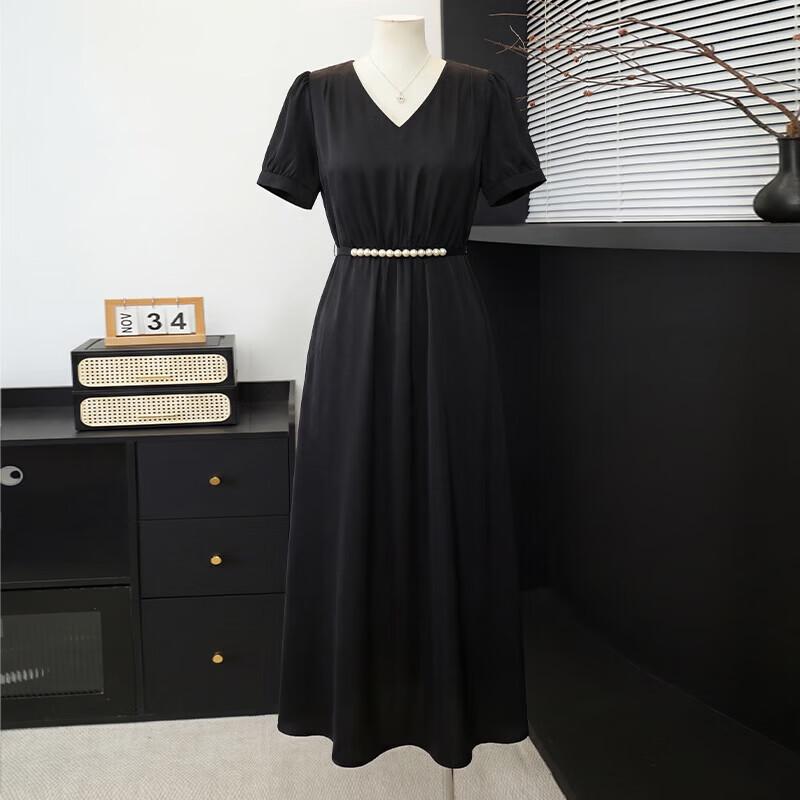Xuexi Women s Elegant Short-Sleeve Summer Dress 3XL