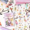 20 Pcs Die Cut Stickers Book Cute Cartoon Decorative Handmade Scrapbooking Supplies Diary Sticker Japanese Stationery Stickers