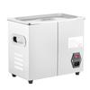3L Ultrasonic Cleaner Machine Stainless Steel Ultrasonic Cleaning Machine Digital Heater Timer Jewelry Cleaning for Commercial Personal Home Use(3L)