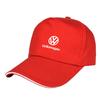 For Volkswagen Car Baseball Cap Summer Outdoor Sun Hat Men Women Sports Hat Key Bag Accessory For Volkswagen VW Polo Golf Passat Tiguan Key YZ6
