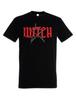 Witch Pentagram T-Shirt Witches Halloween Pentacle Cat Satan Satanism Symbol