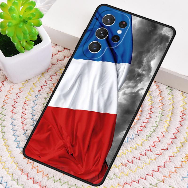 France Flag Phone Case for Samsung Galaxy note 10 pro S26 Ultra S23 S24 FE S25 S21 S22 PLUS shockproof Cove