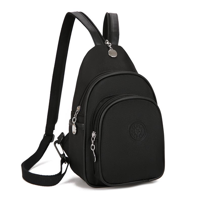 

Женский многофункциональный водостойкий рюкзак: Универсальная сумка кроссбоди и на плечо для путешествий на открытом воздухе чёрный