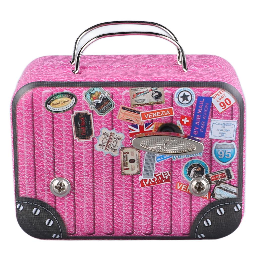 Suitcase Music Box Lovely Luggage Music Box Metal Music Box for Birthday Valentine s Day Christmas