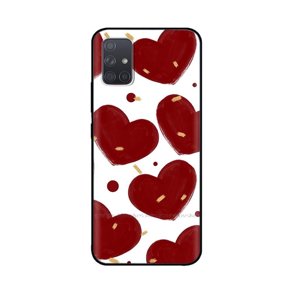 For Samsung Galaxy A71 A51 Case Soft Silicone Phone Cases For Samsung Galaxy A51 Case A 51 A 71 Phone Cover Coque Fundas Shell
