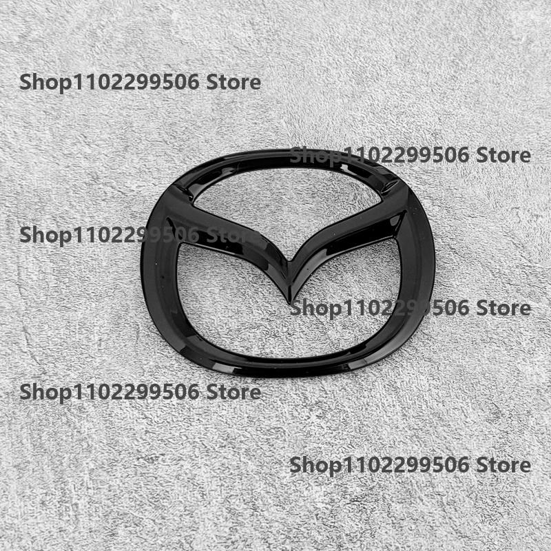 Rxlku10 Mazda MX5 Glossy Black ABS Front Grille Eemblem Rear Trunk Badge Letters Sticker For Mazda MX-5 Miata NC ND Logo Accessories