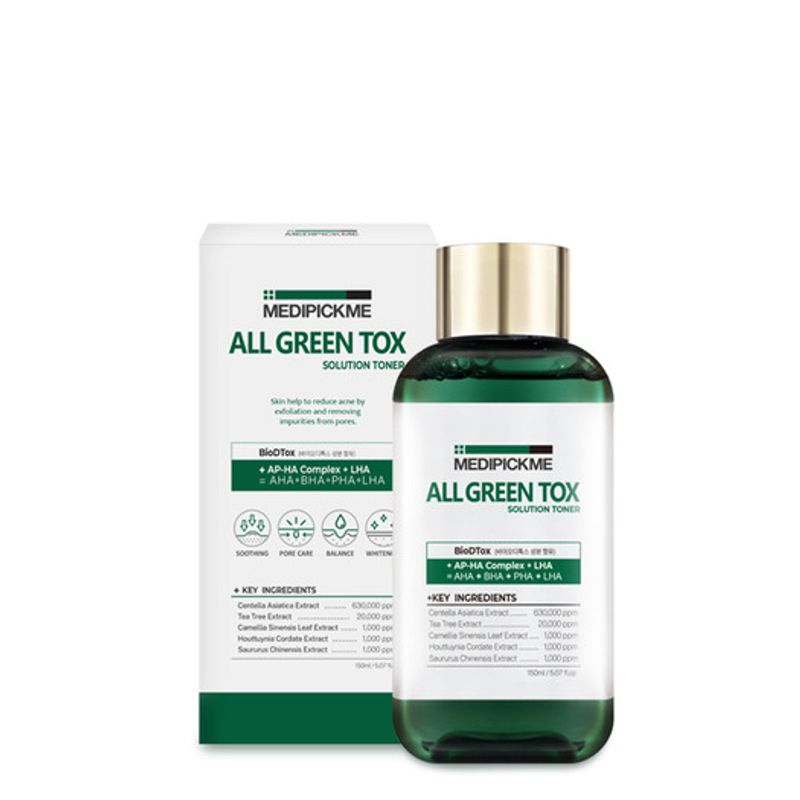 Medipickme All Green Tox Solution Toner 150ml