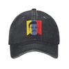 Baseball Cap Nicols Maduro Portrait with Venezuela Flag  Political Art Spring Casual Trucker Hat Outdoor Sports Snapback Cap