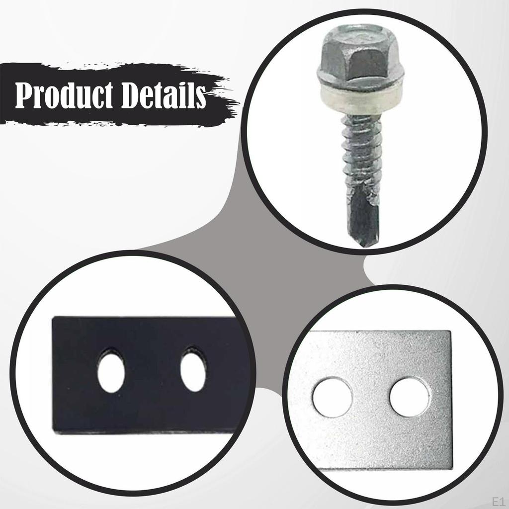 Snow Blower Impeller Modification Kit Spare Parts Universal 1/4" Convenient Maintenance Wear