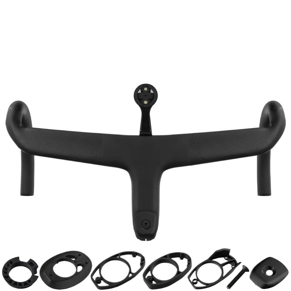 Full carbon fiber bicycle road bike internal cable routing handlebar suitable for SL8 integrated drop handlebar 400mmx110mm