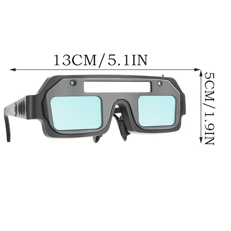 Automatiskt mörkläggande svetshjälm - kraftig industriell svetssäkerhetshjälm, kompatibel med UV/osynligt ljus