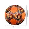 1PC Haaland Talent Size 5 Soccer Ball PrahaIndoor Soccer Ball Colorful All Ages Machine Stitched PVC Competition Ready Durable High-Bounce