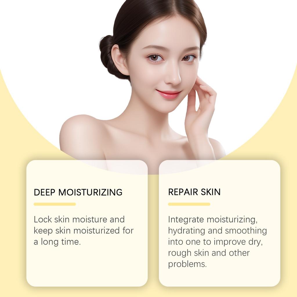 Woodsleep Body Butter Moisturizing Cream For Deep Hydration And Soft Skin With Vanilla Scent