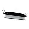 Rectangle Frying Pan Nonstick Aluminum Alloy Multifunction Flat Single Bottom Fry Pan with Handles