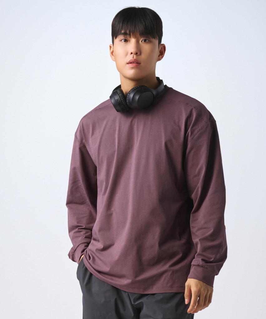MUSINSA STANDARD SPORTS Quick-Dry Loose Fit Stitch Long Sleeve (4 Colors)