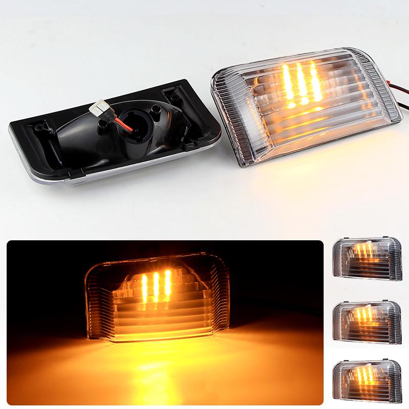 2pcs LED Dynamic Side Mirror Lights For PEUGEOT BOXER 2006-2019 For CITROEN JUMPER 2006-2019 RELAY 2006-2019 Turn Signal Lamp