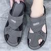 Sandals men's 2025 new dual-purpose bag head driving non-slip soft-soled tide slippers beach holes wear outdoor sandals