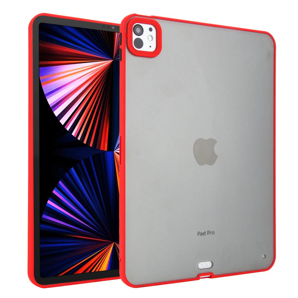 For iPad Pro 11 (2024) Case Skin Touch Matte Acrylic TPU Shockproof Tablet Cover