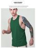 Men's Quick-Dry Breathable Y-Back Tank Top for Running & Cycling