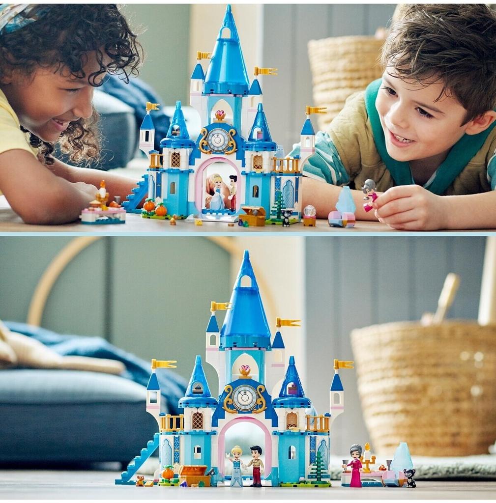 LEGO конструктор дом Disney Princess – Замок Золушки (43206)