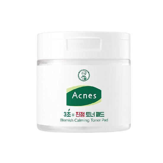 Acne 3-Second Soothing Toner Pads, 70 Sheets (+40 Sheets Refill Plan)