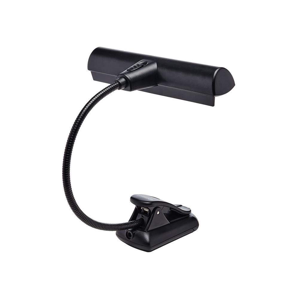 MIGHTY BRIGHT #54940 Encore Music Stand Light (Mighty Bright Music Stand Light, Compact and Lightweight, Ideal for 3-page Spreads, with Back Fins To
