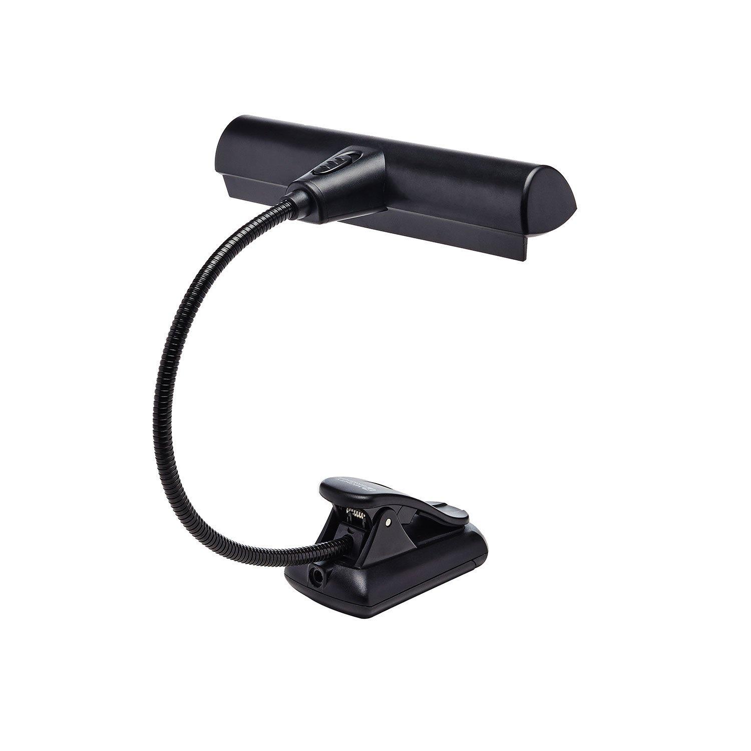 

MIGHTY BRIGHT #54940 Encore Music Stand Light (Mighty Bright music stand light, compact and lightweight, ideal for 3-page spreads, with back fins to