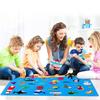 Tableau d'histoire en feutre Océan, Convient pour les cadeaux d'anniversaire des filles et des garçons, 29,5x40 pouces Créatures marines Jeu interactif de narration Garçons