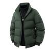 Padded-on Men's New Winter Thickened Jacket Padded Jacket Trendy Brand Autumn and Winter Hooded Short Tooling Bread Down Padded Jacket