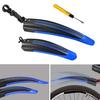 2 Pcs Bicycle Fender Adjustable Front And Rear Fenders Universal Bike Mud Guard Accessories for Mountain Road Bike