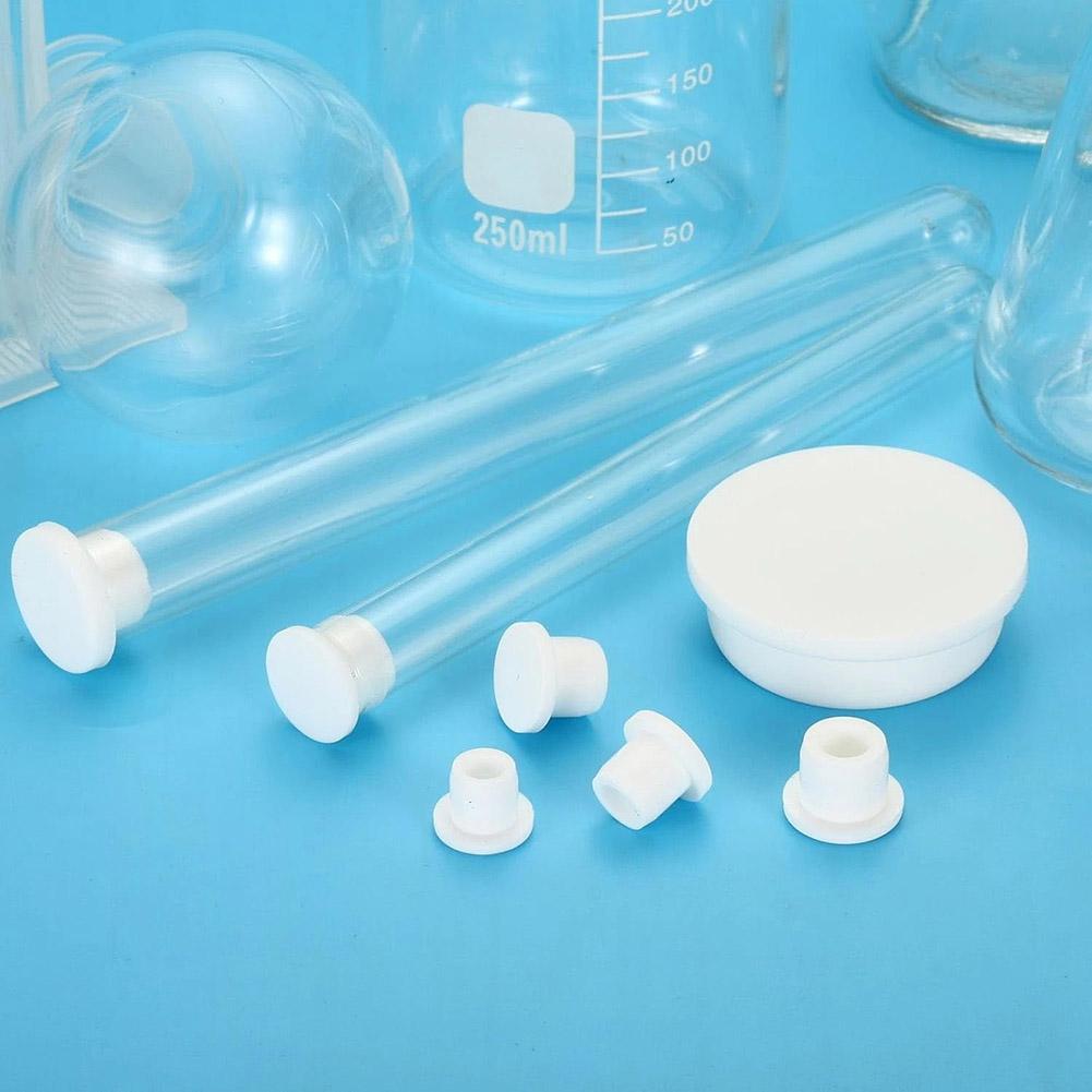 12 Flexible Silicone Rubber Stopper for 9mm To 14mm Holes In Laboratory Glassware Supports and Cabinet Ventilation Points