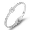 2026 Popular Diamond-encrusted Bracelet Women, European and American Trend Buckle Spring Bracelet