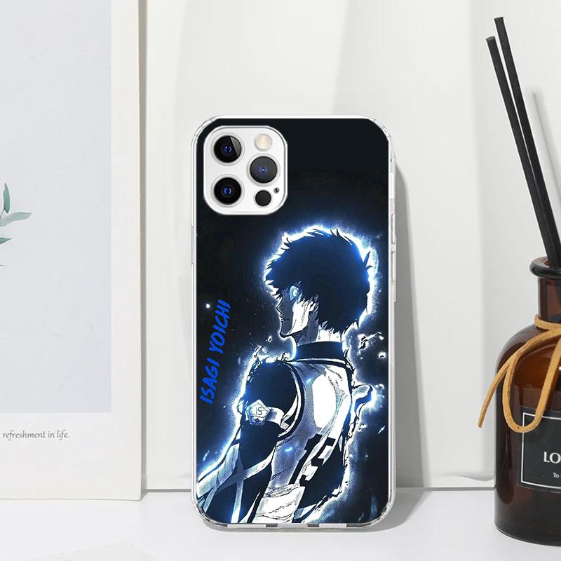 Blue Lock Isagi Yoichi Phone Case For Iphone 17 Air 16 15 Plus 16E 14 Pro Max 13 Mini 12 11 7 8 SE Fundas Soft Back Cover 17 Air