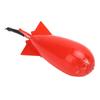 Carp Feeder Float Bait Holder Portable Wear Resistance Float Lure Bait Holder for Nesting Red L