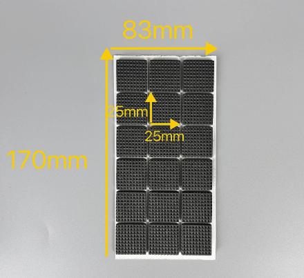 Multi Functional Self-adhesive Furniture Foot Pad, Can Be Cut and Scratch Resistant Floor Protection Pad, Durable Anti Slip Chair Legs, Table Legs