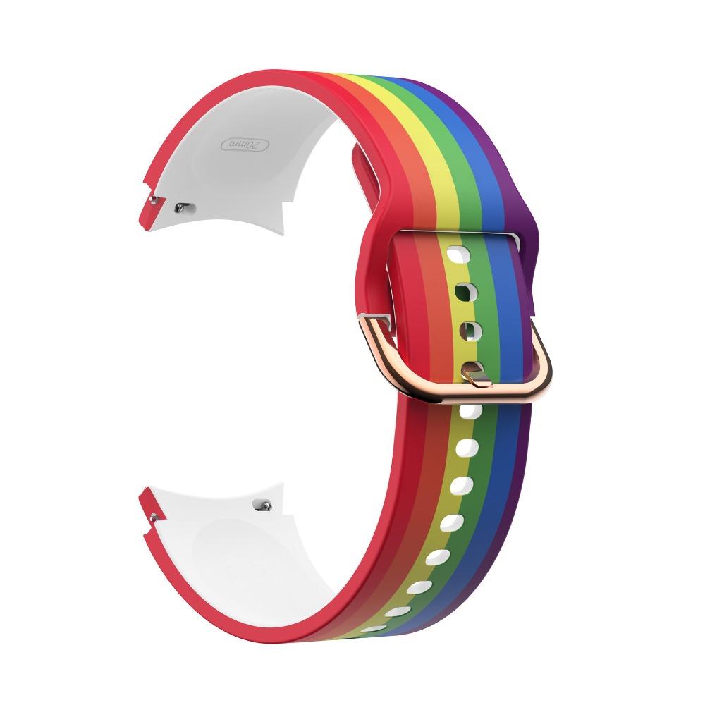 Classic Silicone Strap For Samsung Galaxy Watch 4/5/6/7 40mm 44mm 5 Pro 45mm Bracelet band Galaxy Watch4/6 Classic 47mm 43mm 46mm 42mm
