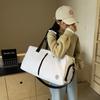 Stylish Design Decompression Portable Travel Bag with Wet and Dry Separation Sports Fitness Bag Can Be Equipped with Trolley and Shoe Compartment