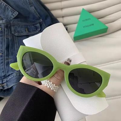 New Women Rectangle Vintage Sunglasses Brand Designer Retro Points Sun Glasses Female Lady Eyeglass Cat Eye Driver Goggles