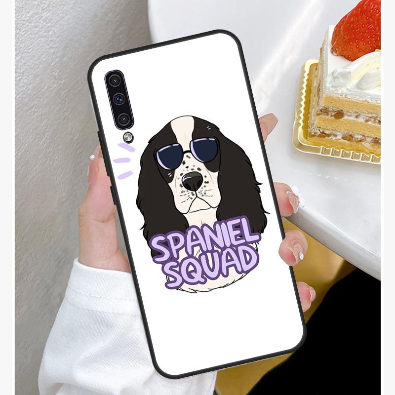 Housse Coque Chien Épagneul Cocker Anglais Pour Samsung A22 A12 A32 A42 A52 A72 A51 A71 A50 A70 A20e A21S A20S A52S Fundas