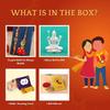 Rakhi for Brother with Shiv Shiva Idol Showpiece-Rakhi Gift for Brother Bhaiya Bhabhi-Combo of 5 ( 1 Shiva Idol, 2 Rakhi, Roli Tikka, Greeting Card)