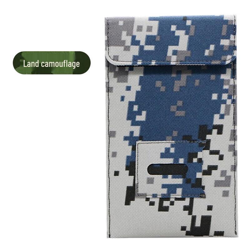 Digital Camo Signal Blocking Phone Pouch