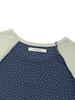 Eogeulliswedou Star Contrast Leggren T-Shirt (Navy)