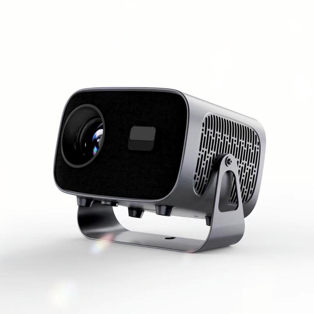 Portable HD Android Projector with Automatic Keystone & White Wall Compatibility