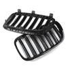 1Pair Gloss Black Front Bumper Grille For BMW E83 X3 LCI Facelift 2007-2010