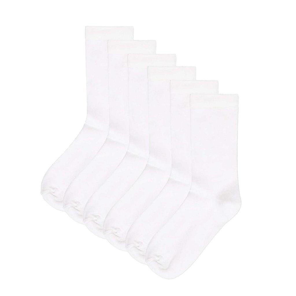 Soxy Childrens/Kids Plain Cotton School Ankle Socks