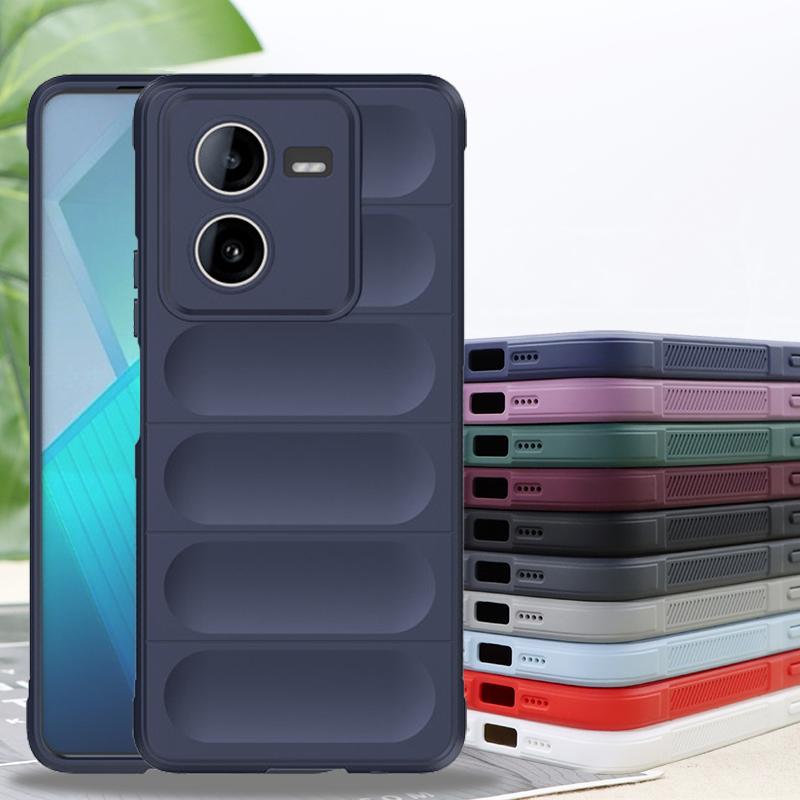 For Vivo IQOO Z8X Case Vivo IQOO Z7X Z8X Cover Skin-Friendy Silicone Luxury TPU Shockproof Protective Phone Cover Vivo IQOO Z8X