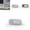 Bluetooth Led Alarm Clock With Radio And Builtin Speaker For Bedroom Decor