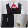 Mitaka Asa Cosplay Kostüm Mit Kleid Schwarz Rot Krawatte Socken Halloween Comic Con Übergröße Mitaka Asa Outfits
