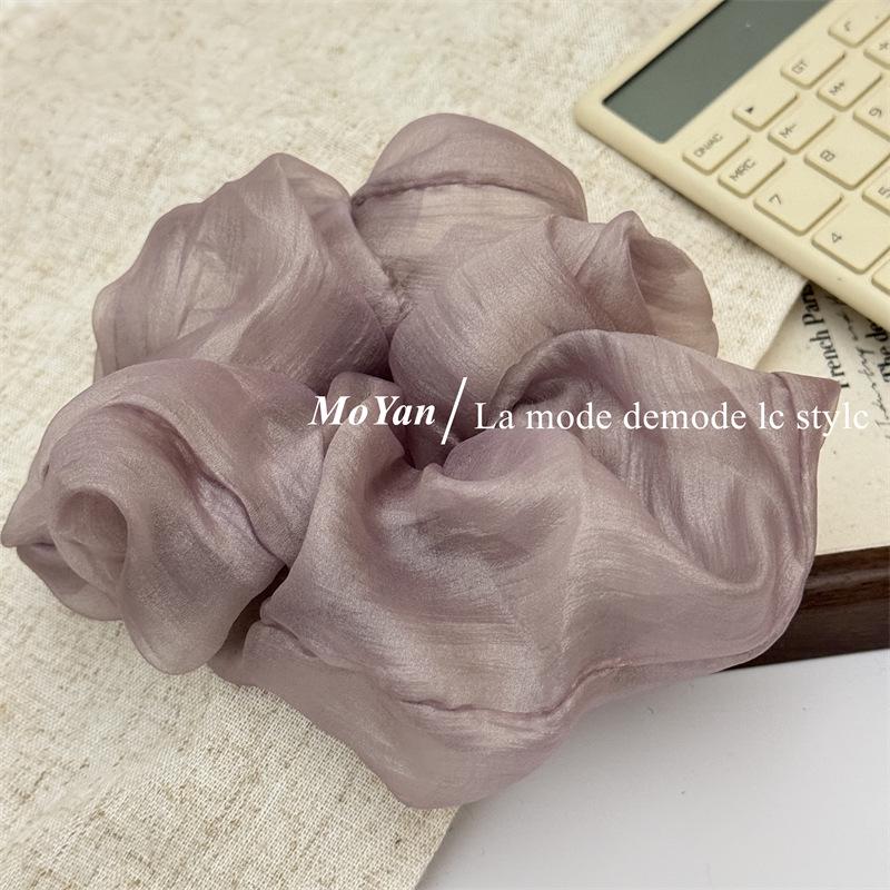 Мягкая пряжа  Облачная Пузырьковая  резинка для волос: Высококачественная ретро резинка для волос в стиле Мори для женщин